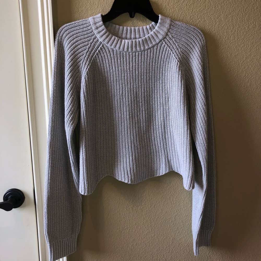 Baby blue sweater